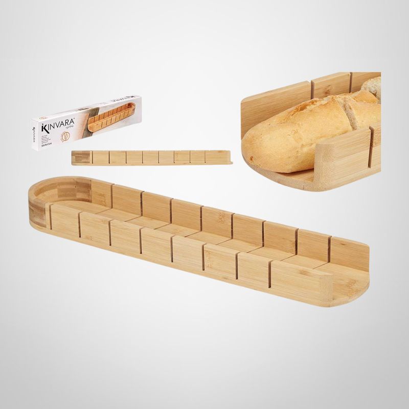 Tabla para Cortar Pan 50cm de Bambú KINVARA