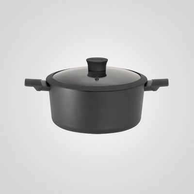 Cacerola Antiadherente de 24cm c/Asas de Silicona "Daily"  HUDSON