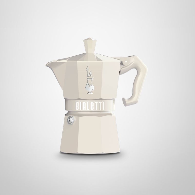 Moka Exclusive 6 Tazas Crema BIALETTI