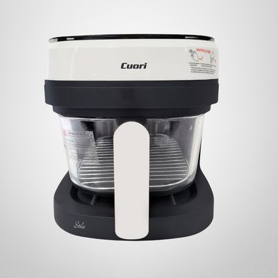 Freidora de Aire con Cesta de Vidrio 4,5 Litros "Sole" CUORI