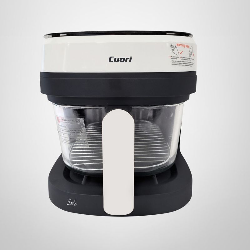 Freidora de Aire con Cesta de Vidrio 4,5 Litros "Sole" CUORI