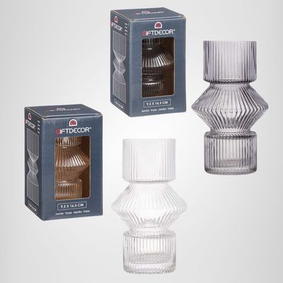 Jarrón Florero Transparente