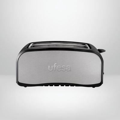 Tostador 4 Panes de Acero Inox. UFESA