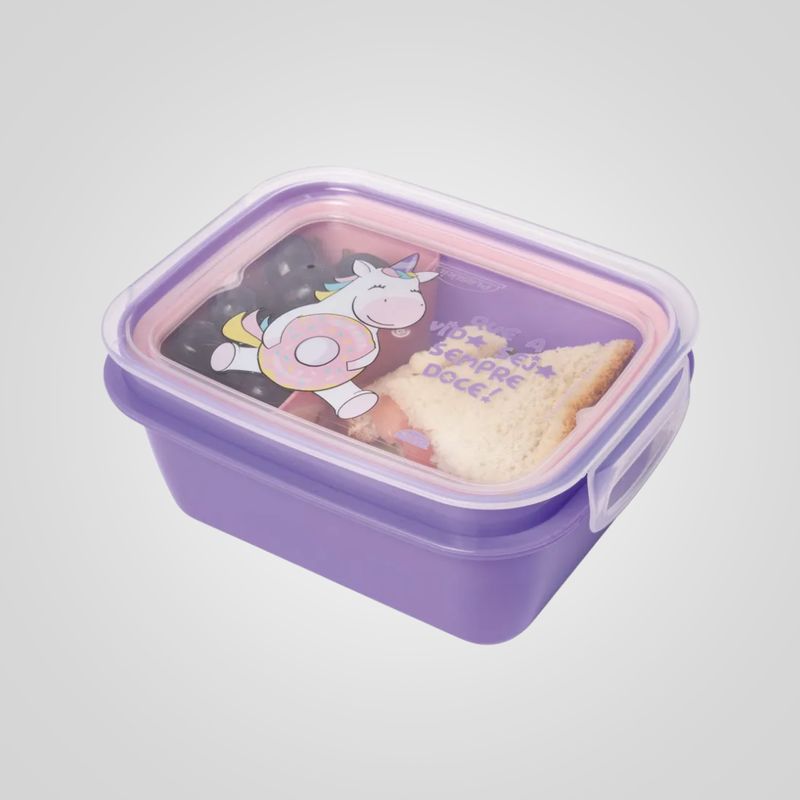Recipiente hermético 630 ml PLASÚTIL “Unicornio”