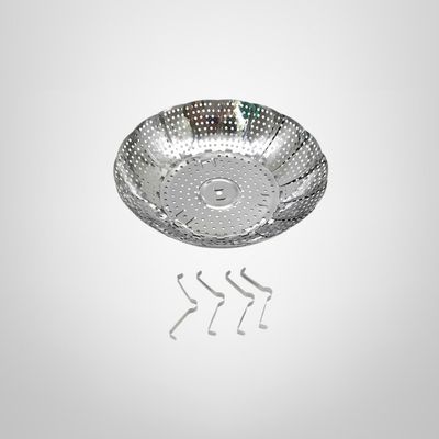 Vaporera Plegable de Acero Inoxidable 16cm