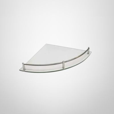 Estante Esquinero de Vidrio para Baño