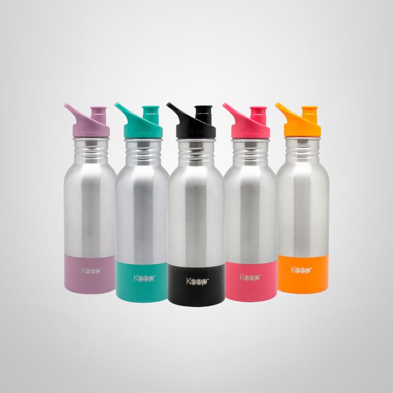 Botella de Acero Inoxidable 600ml KEEP