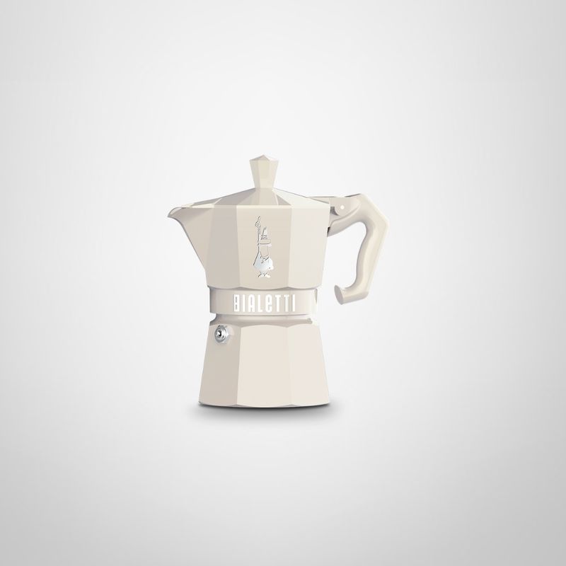 Moka Exclusive 3 Tazas Crema BIALETTI