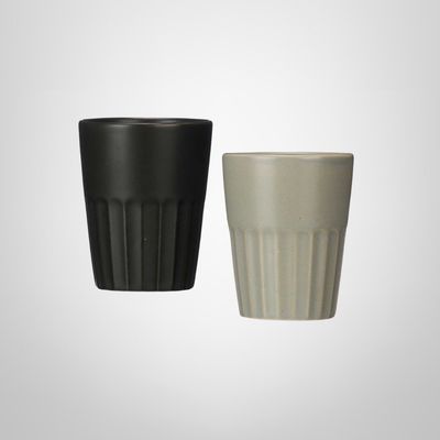 Vaso de Cerámica dif colores 150ml 7x7x8cm