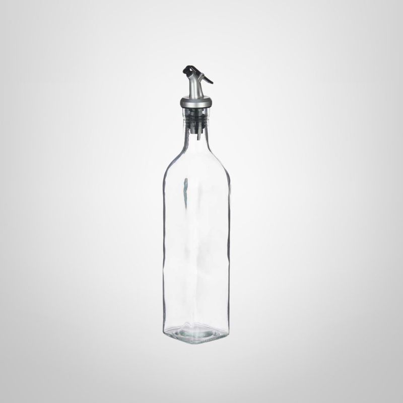 Aceitera de Vidrio 500ml con Tapon Dosificador