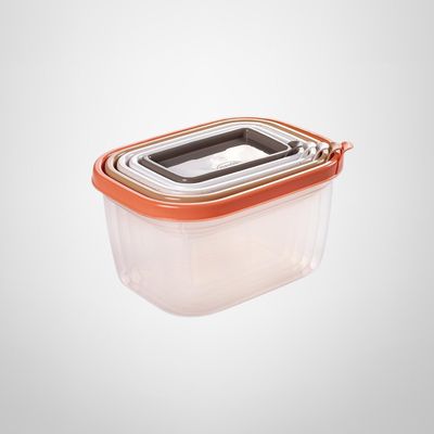 Juego de Tuppers x5 PLASÚTIL "Conect"