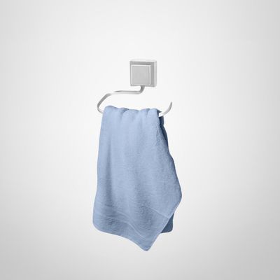 Porta Toalla de Rostro de Aluminio c/Adhesivo 3M