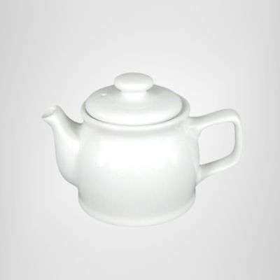 Tetera de Ceramica 500ml Blanca
