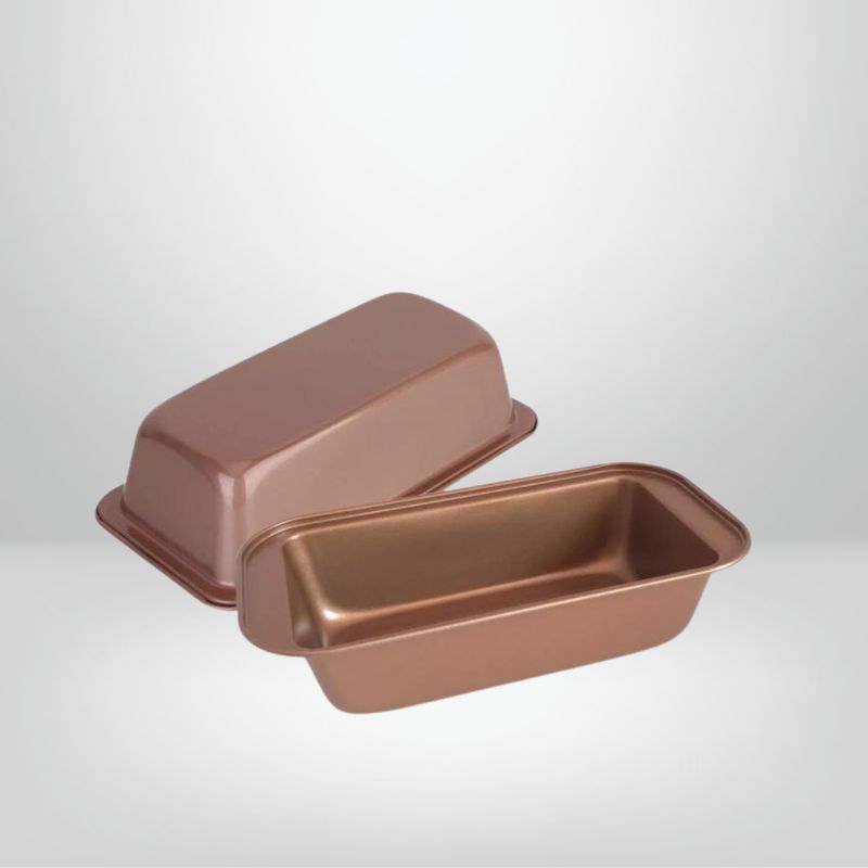 Molde Pan/Budin Anti Adherente 25x13x6cm Cobre HUDSON
