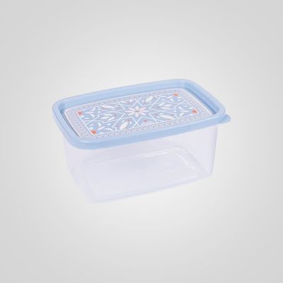 Recipiente Rectangular 1,2 litros PLASÚTIL “Tropical”