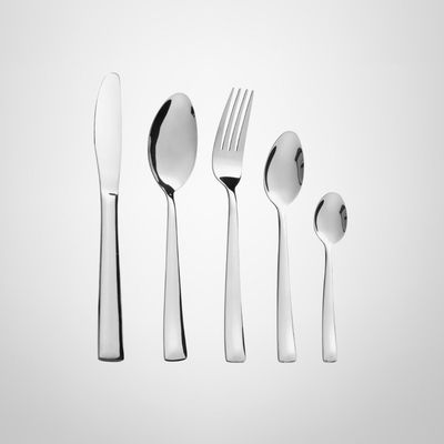 Juego de Cubiertos de Acero Inox. 30 Piezas "Venezia" CUORI