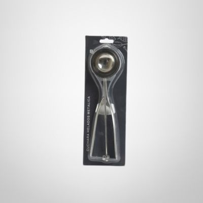 Cuchara para Helados Metálica c/Porcionador