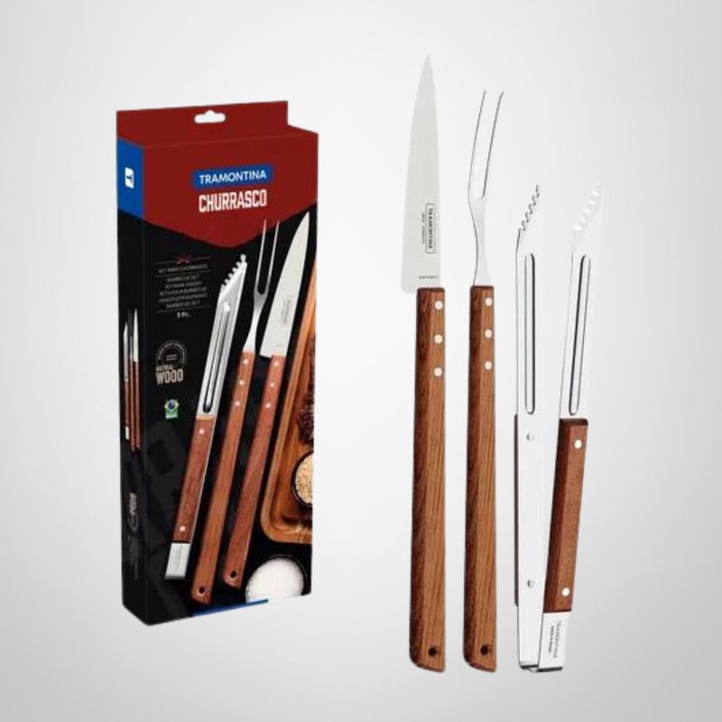 Juego de Asado Trinchante 3 piezas TRAMONTINA