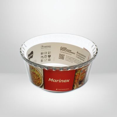 Molde Souffle de Vidrio Templado 2400ml
