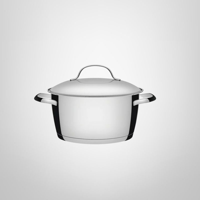 Cacerola de 20cm de Acero Inoxidable c/Asas "Allegra" TRAMONTINA