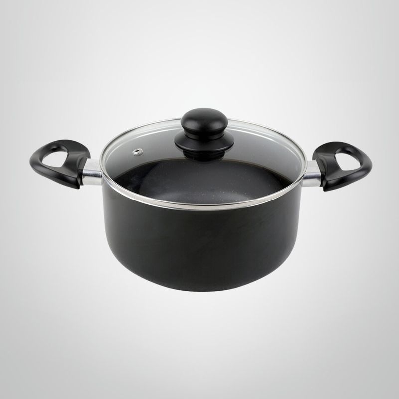 Cacerola Antiadherente 24cm "Black" CUORI