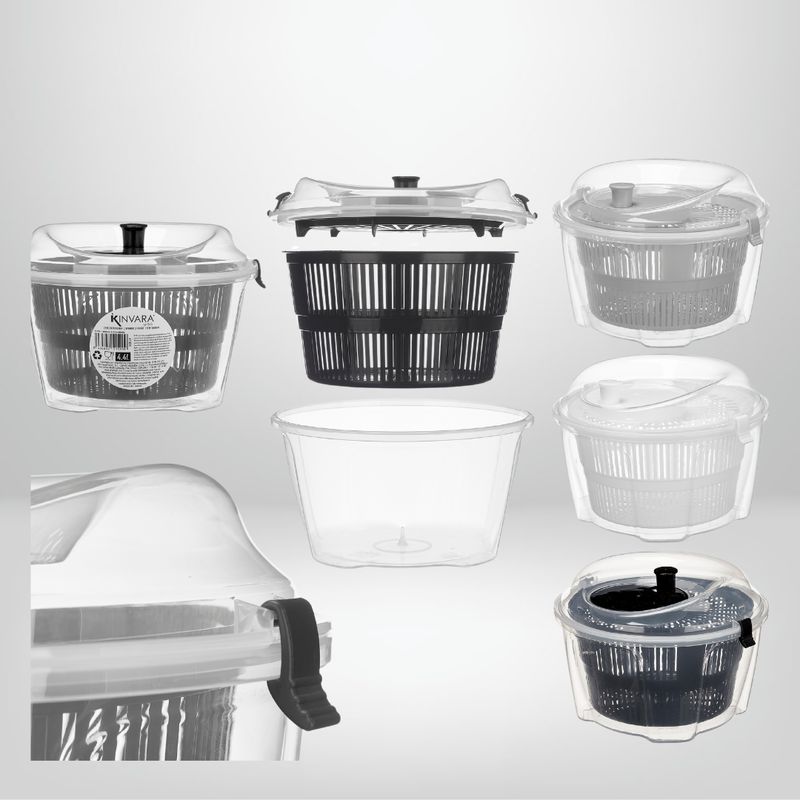 Centrifugador de Vegetales c/Tranca Plástico