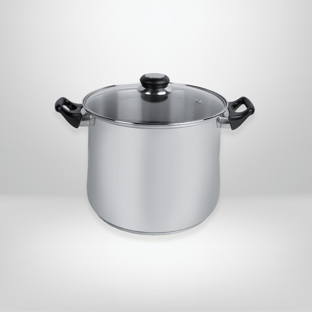 Olla de Acero Inoxidable 8 litros 24cm CUORI "Giulia"