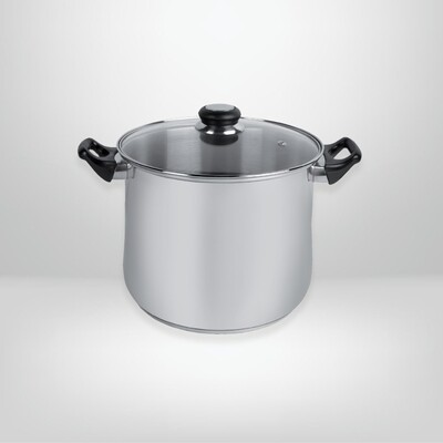 Olla de Acero Inoxidable 8 litros 24cm CUORI "Giulia"