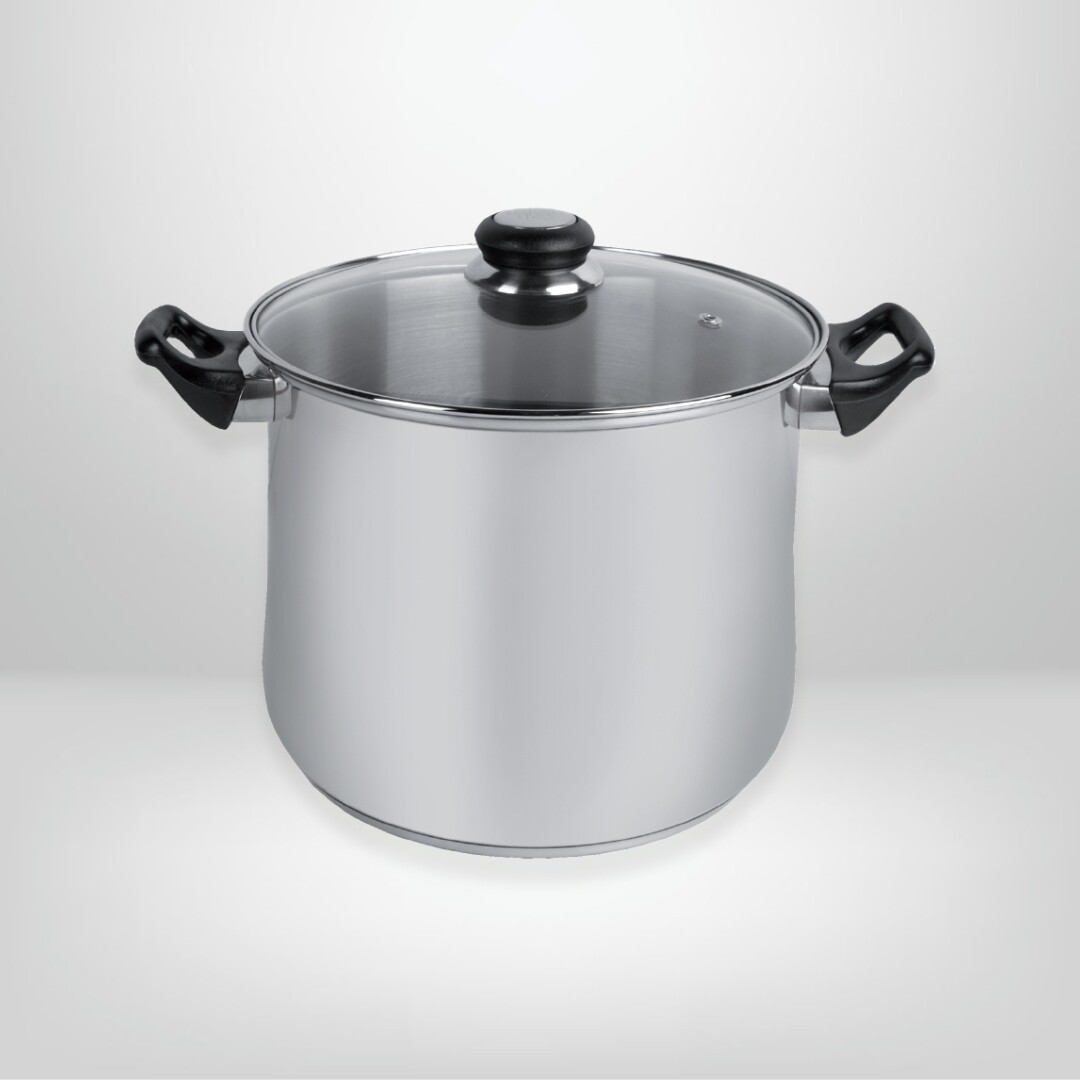 Olla de Acero Inoxidable 12 litros 28cm CUORI "Giulia"