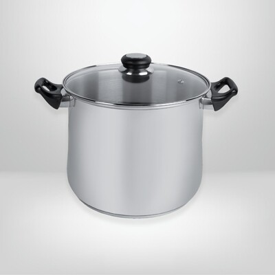 Olla de Acero Inoxidable 12 litros 28cm CUORI "Giulia"