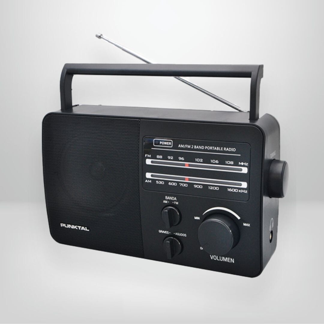 Radio Portátil AM/FM PUNKTAL