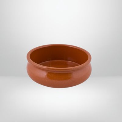 Cazuela de Barro Refractario Bombe 18cm