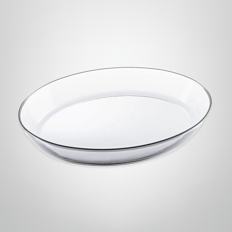 Asadera Ovalada de Vidrio Templado 3200ml MARINEX "Oval"