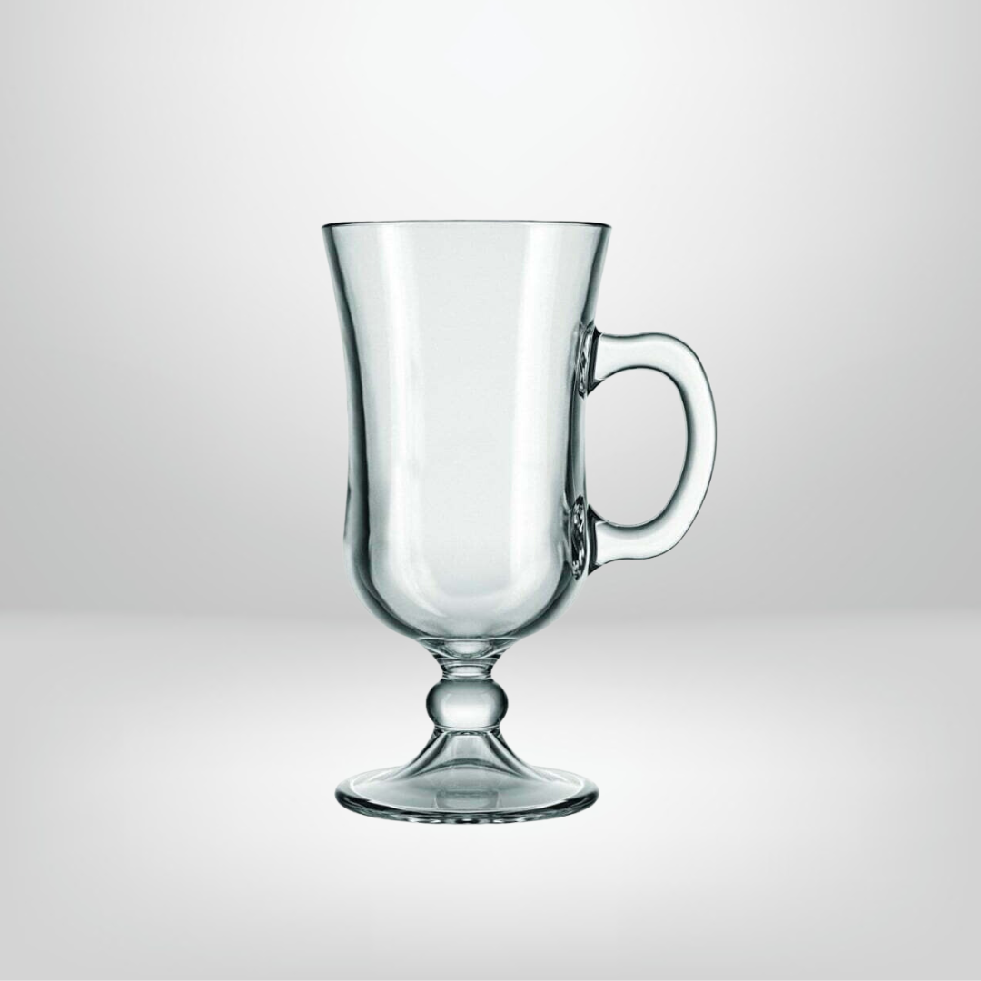 Taza Capuchino de Vidrio Irish Coffee 240ml