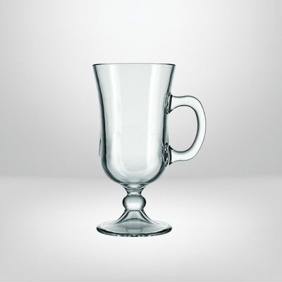 Taza Capuchino de Vidrio Irish Coffee 240ml