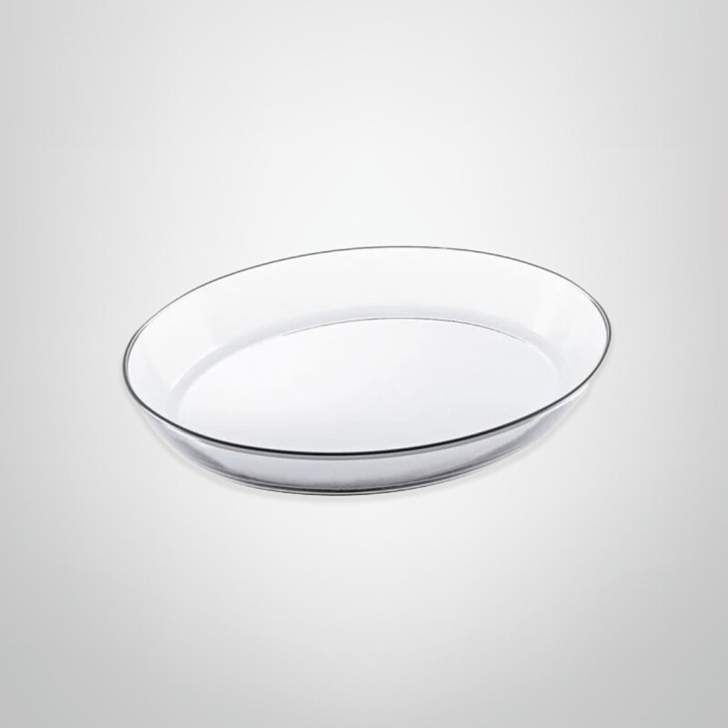 Asadera Ovalada de Vidrio Templado 1600ml MARINEX "Oval"
