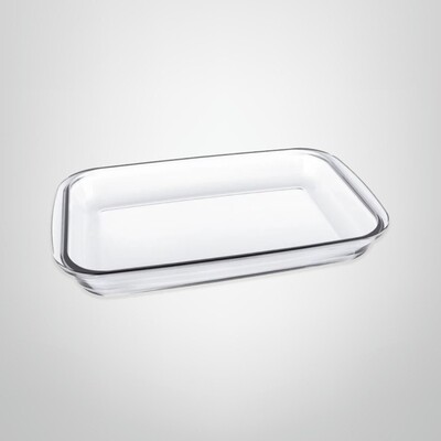 Asadera Rectangular de Vidrio Templado 2900ml MARINEX "Classica"