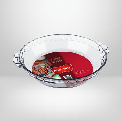 Molde tarta Acanalado de Vidrio Templado 1600ml MARINEX