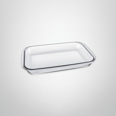 Asadera Rectangular de Vidrio Templado 1600ml MARINEX "Classica"