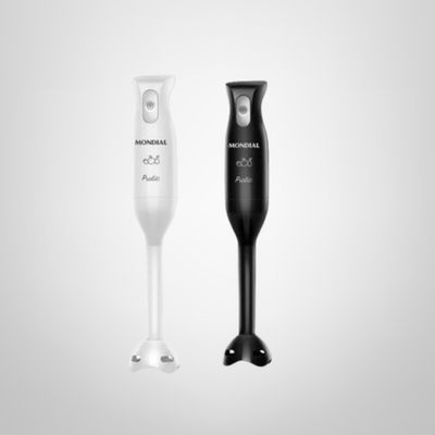 Mixer + Vaso + Tapa de Silicona MONDIAL "Pratic"