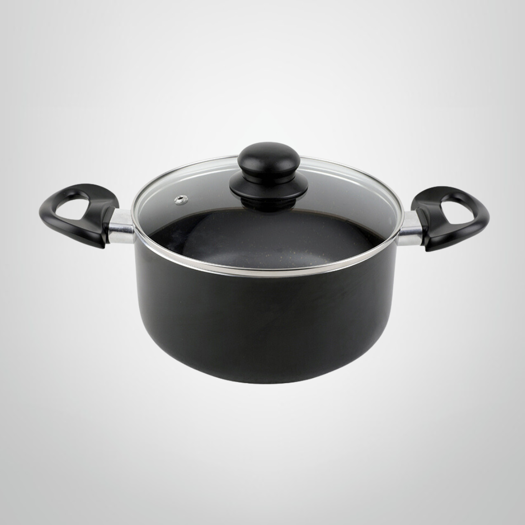 Cacerola Antiadherente 24cm "Black" CUORI