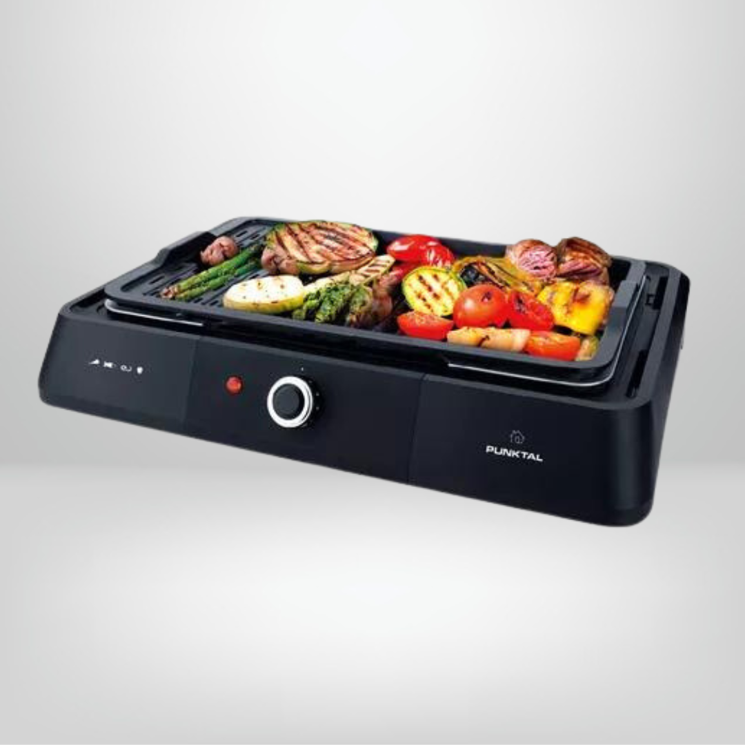 Parrilla/Plancha Eléctrica Anti Adherente PUNKTAL