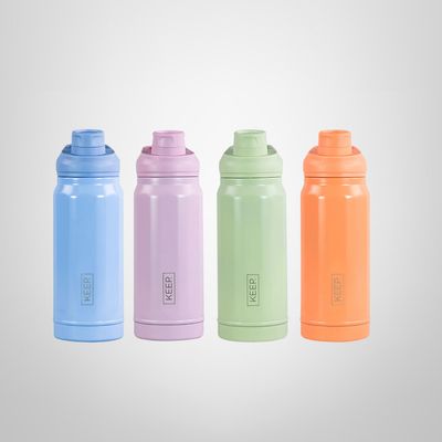 Botella Insulada Strap 650ml c/Colgante KEEP