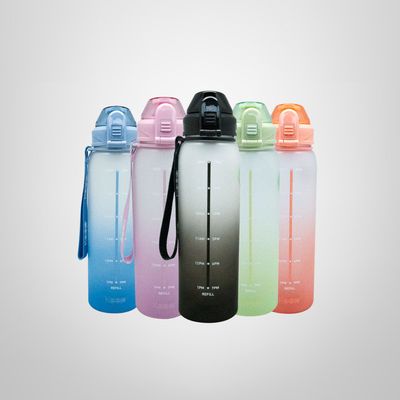 Botella con Medidas Rubber 1 Litro Keep