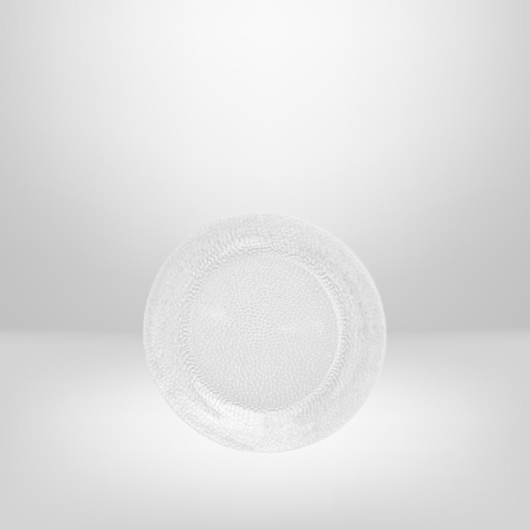 Plato Postre de Vidrio 19cm "Acqua" NADIR