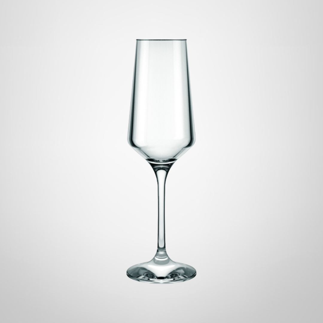 Copa de Vidrio Flauta 225ml "Brunello" NADIR
