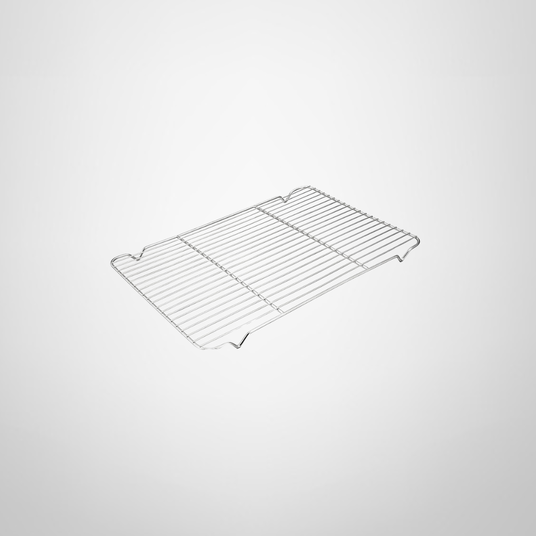 Rejilla Rectangular de Acero Inoxidable 28x21cm