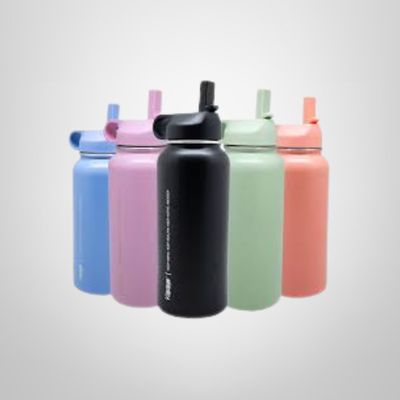 Botella Térmica Insulada de Acero Inoxidable 1 Litro KEEP