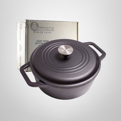 Olla de Hierro Curado 26cm c/Asas VICTORIA