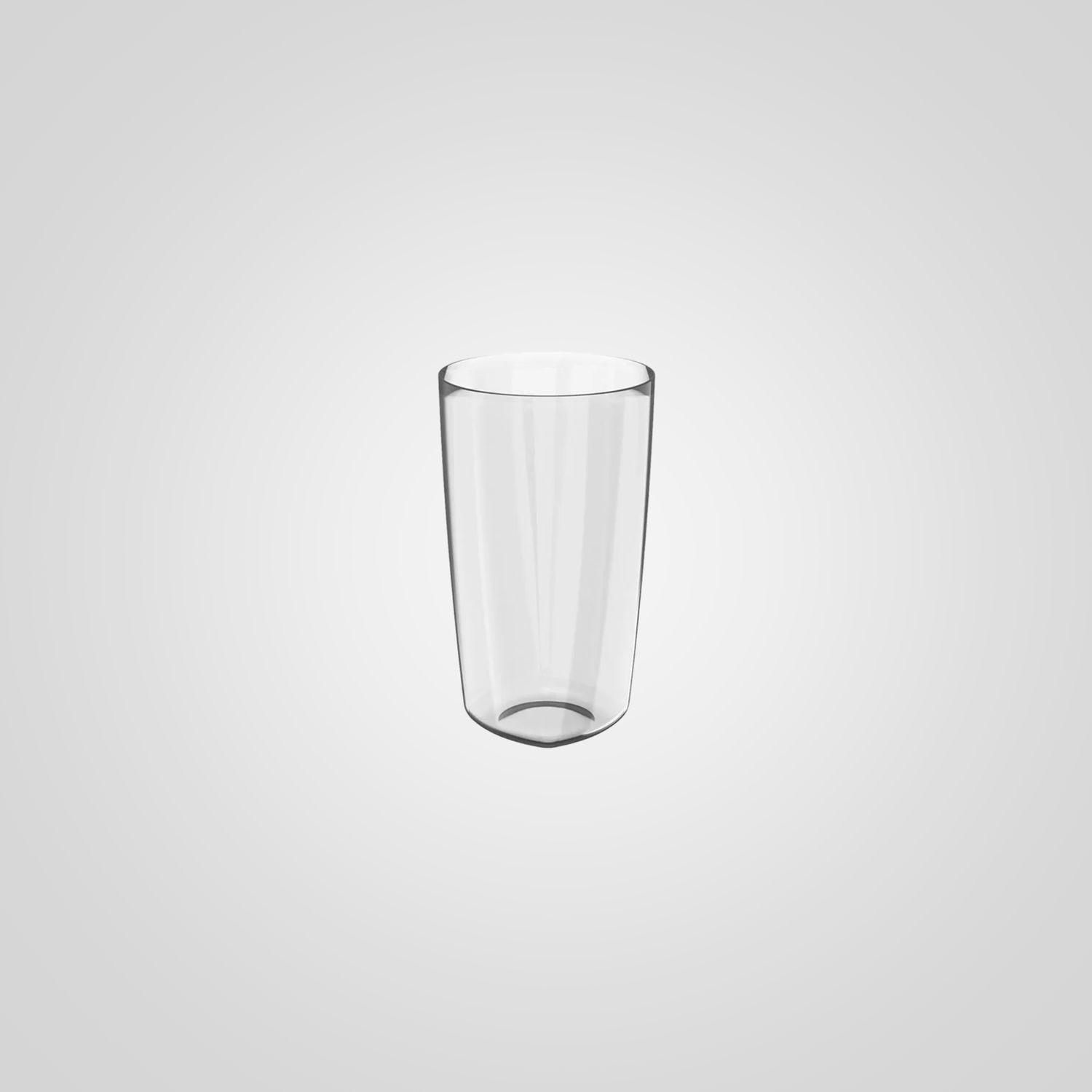 Vaso de Acrílico Transparente 260ml  "Luna Vitra" OU